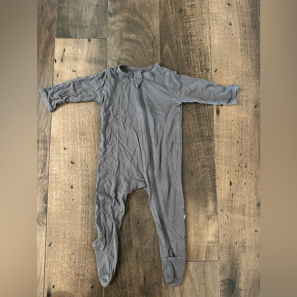 KYTE BABY Gray Kids Footie